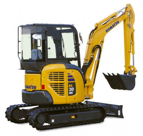Верижен мини багер KOMATSU PC30MR-5